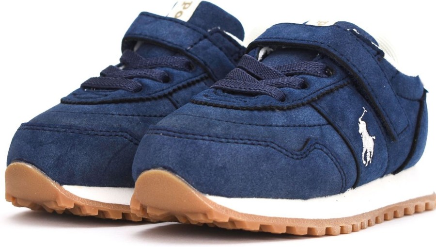 Kids Ralph Lauren Sneakers | Ralph Lauren Train Sneaker Blauw Blauw