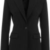 Dames Pinko | Pinko Blazer Single Breasted "Gastone" Zwart