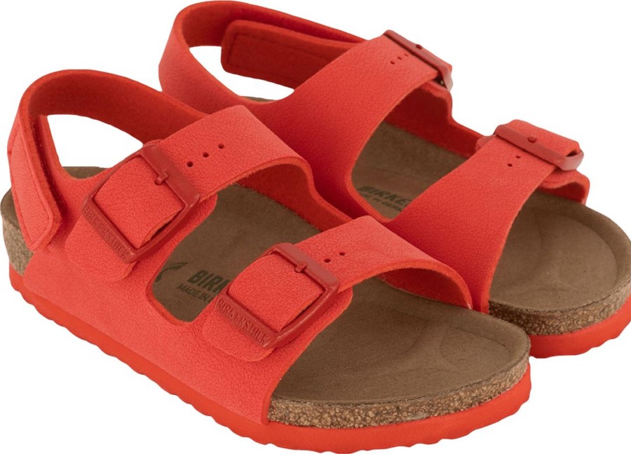 Kids Birkenstock Sandalen | Birkenstock Birkenstock Kinder Meisjes Sandalen Rood Rood