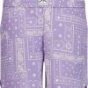 Kids Palm Angels Shorts | Palm Angels Palm Angels Kinder Meisjes Shorts Lila Paars