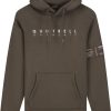 Heren Quotrell | Quotrell Aruba Hoodie | Brown/White Bruin