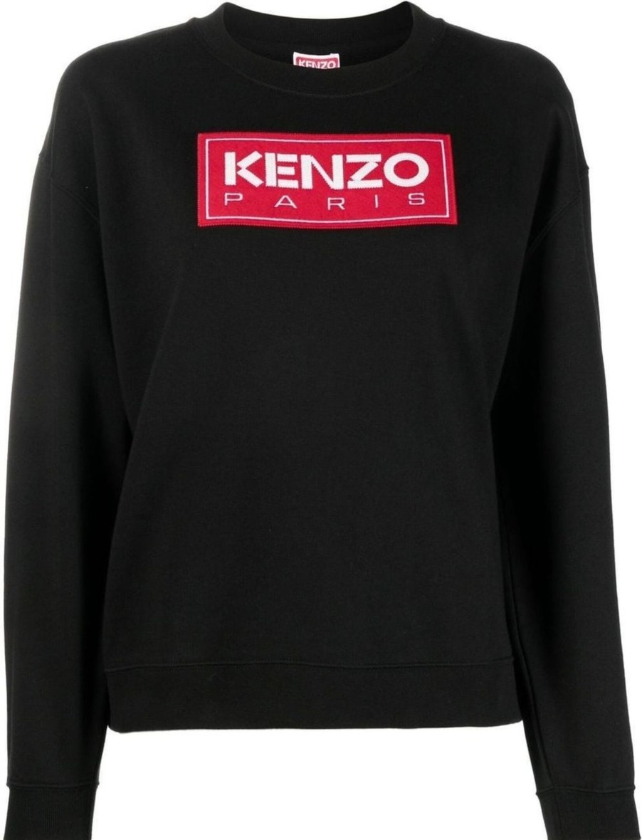 Dames Kenzo | Kenzo Sweaters Black Zwart