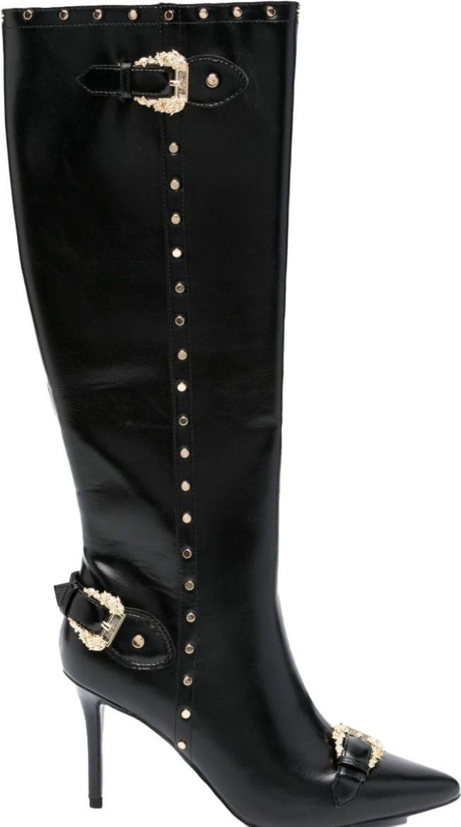 Dames Versace Jeans Couture | Versace Jeans Couture Versace Jeans Couture Boots Black Zwart