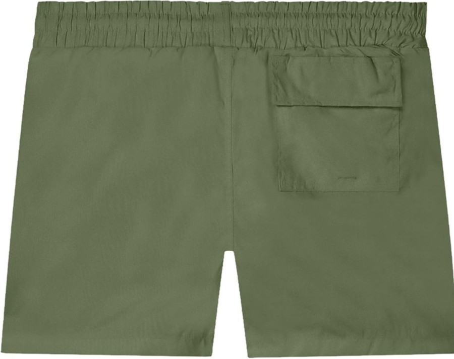 Heren Malelions | Malelions Atlanta Swimshort - Light Army Groen