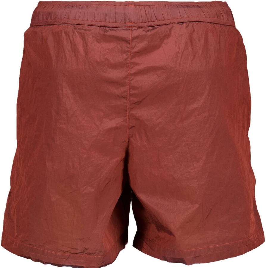 Heren Aspesi | Aspesi Aspesi Badkleding Rood Polyamide / Nylon Maat Xxl Basic Zwembroeken Rood Rood