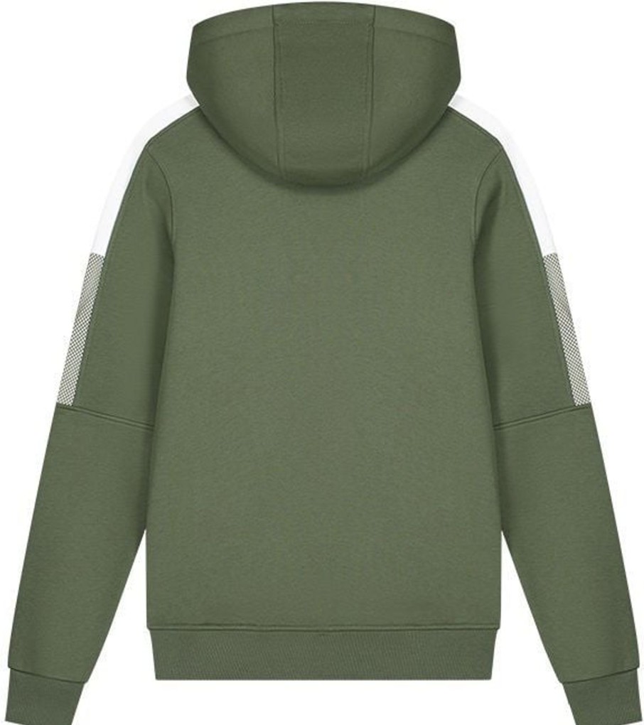 Heren Malelions | Malelions Sport Transfer Hoodie - Army/Orange Groen