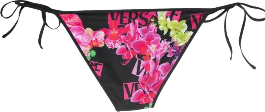 Dames Versace | Versace Floral-Print Bikini Bottoms Divers