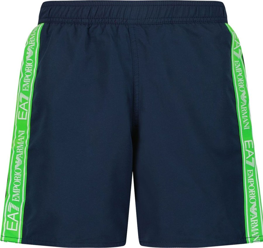 Kids EA7 Shorts | Ea7 Ea7 906005 2R775 Kinder Zwemkleding Navy Blauw