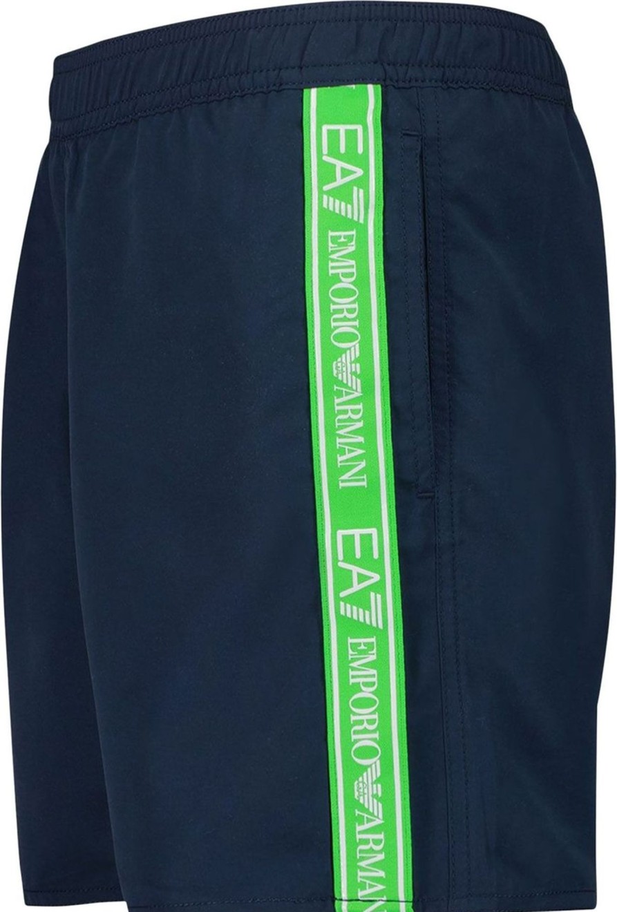 Kids EA7 Shorts | Ea7 Ea7 906005 2R775 Kinder Zwemkleding Navy Blauw