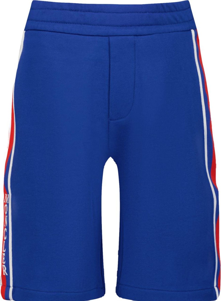 Kids Moncler Shorts | Moncler Moncler Kinder Jongens Shorts Cobalt Blauw Blauw