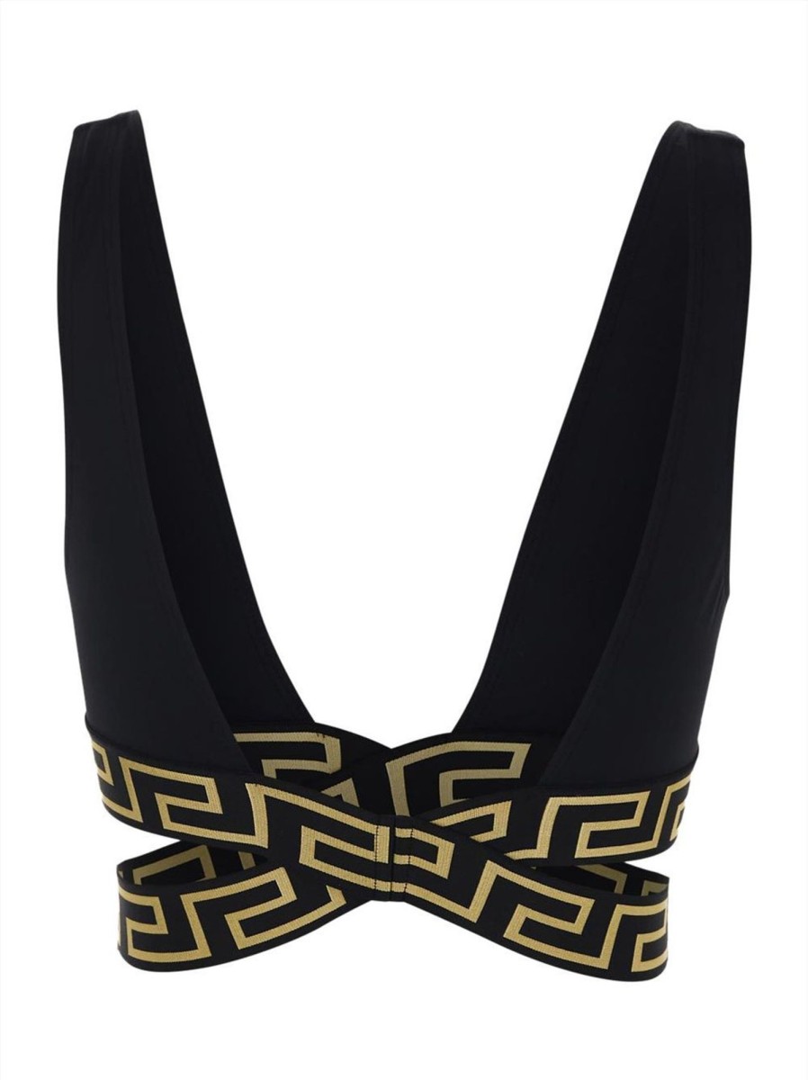 Dames Versace | Versace Swim Bikini Zwart