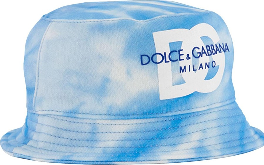 Kids Dolce & Gabbana Mutsen & Petten | Dolce & Gabbana Dolce & Gabbana Baby Jongens Hoed Licht Blauw Blauw