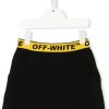 Kids OFF-WHITE Rokken | Off-White Logo Industrial Sweat Skirt Black Zwart