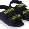 Kids Versace Sandalen | Versace Versace Kinder Meisjes Sandalen Zwart Zwart