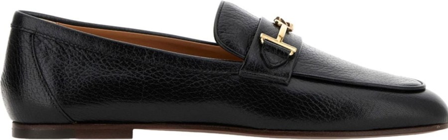 Dames Tod's | Tod'S Flat Shoes Black Zwart