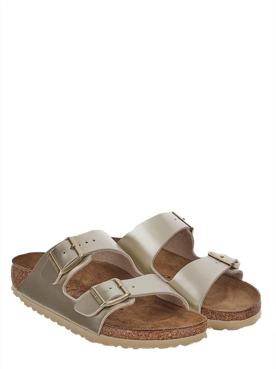 Kids Birkenstock Schoenen | Birkenstock Arizona Kids Bs Goud