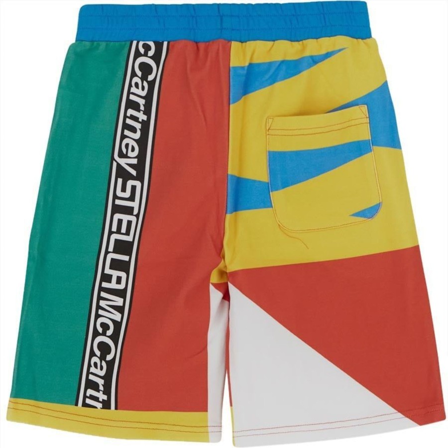 Kids Stella McCartney Shorts | Stella Mccartney Multicolor Shorts Divers