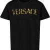 Kids Versace Tops | Versace Cotton T-Shirt Zwart