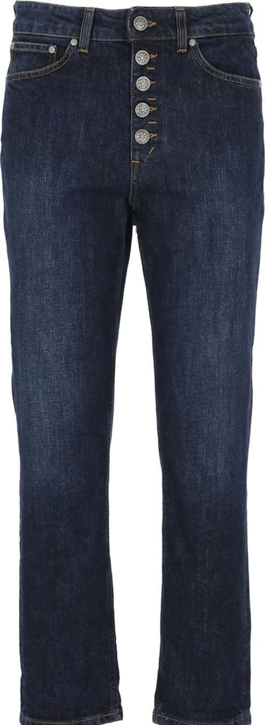 Dames Dondup | Dondup Jeans Blue Blauw