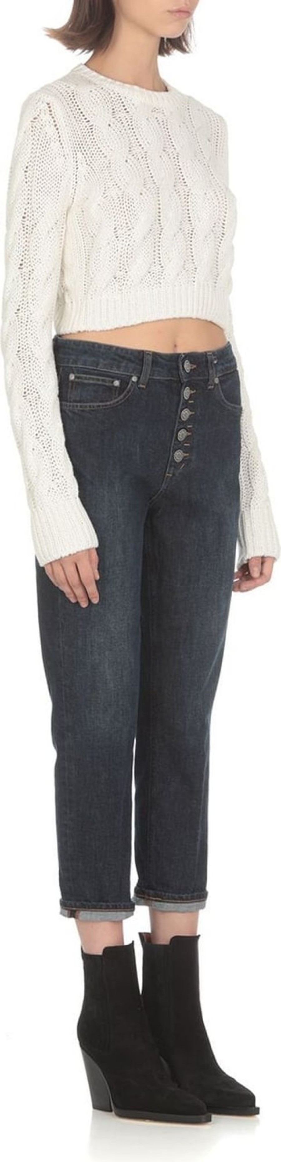 Dames Dondup | Dondup Jeans Blue Blauw