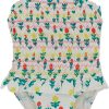 Kids Stella McCartney Badkleding | Stella Mccartney Flower Print Swimsuit Wit