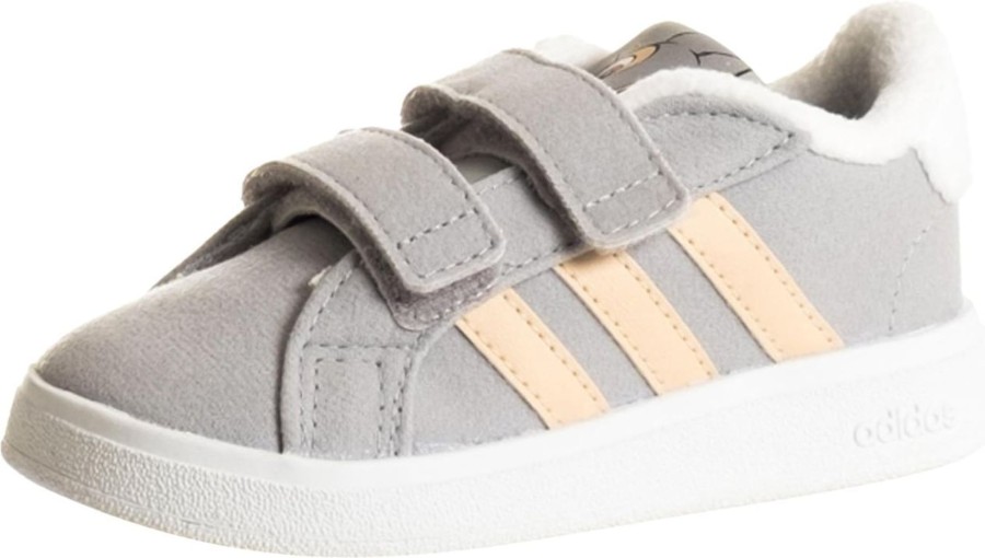 Kids Adidas Schoenen | Adidas Sneakers Kid Grand Court Thumper Ig0451 Grijs