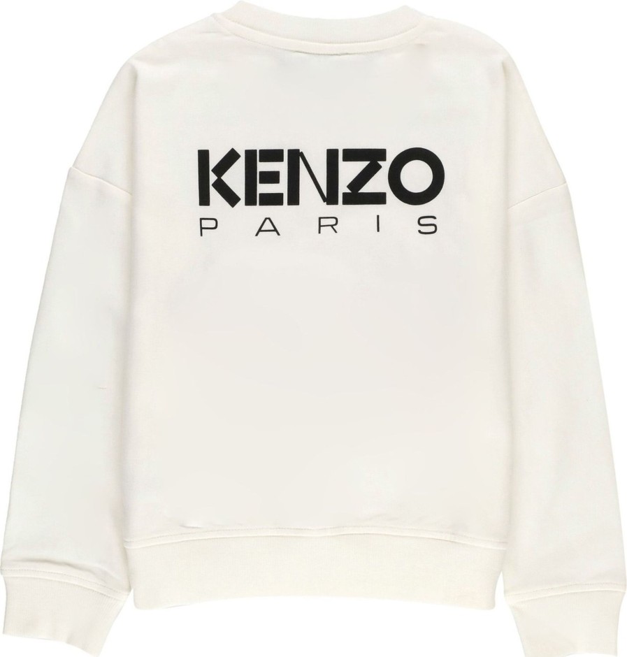 Kids Kenzo Truien | Kenzo Sweaters Ivory Ivory Neutraal