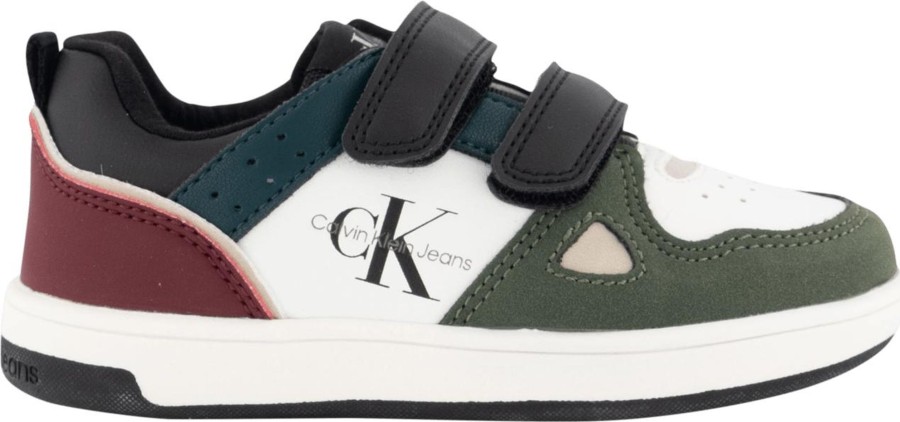 Kids Calvin Klein Sneakers | Calvin Klein Calvin Klein Kinder Jongens Sneakers Groen Groen