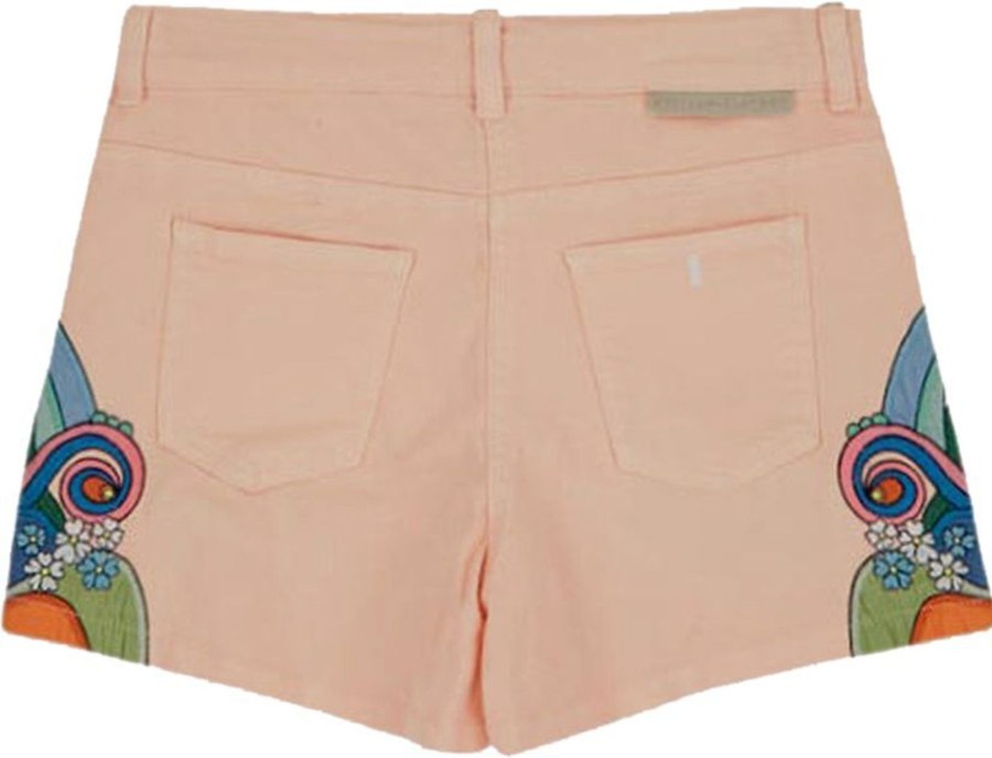 Kids Stella McCartney Shorts | Stella Mccartney Cotton Shorts Roze