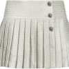 Kids Versace Rokken | Versace Skirt Laminate Tweed Zilver