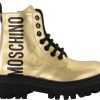 Kids Moschino Laarzen | Moschino Moschino Kinder Meisjes Laarzen Goud Metallic