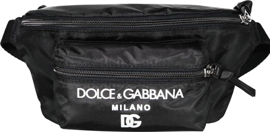 Kids Dolce & Gabbana Tassen | Dolce & Gabbana Dolce & Gabbana Kinder Jongens Tas Zwart Zwart