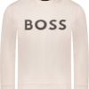 Heren Hugo Boss | Hugo Boss Boss Sweater Beige Beige