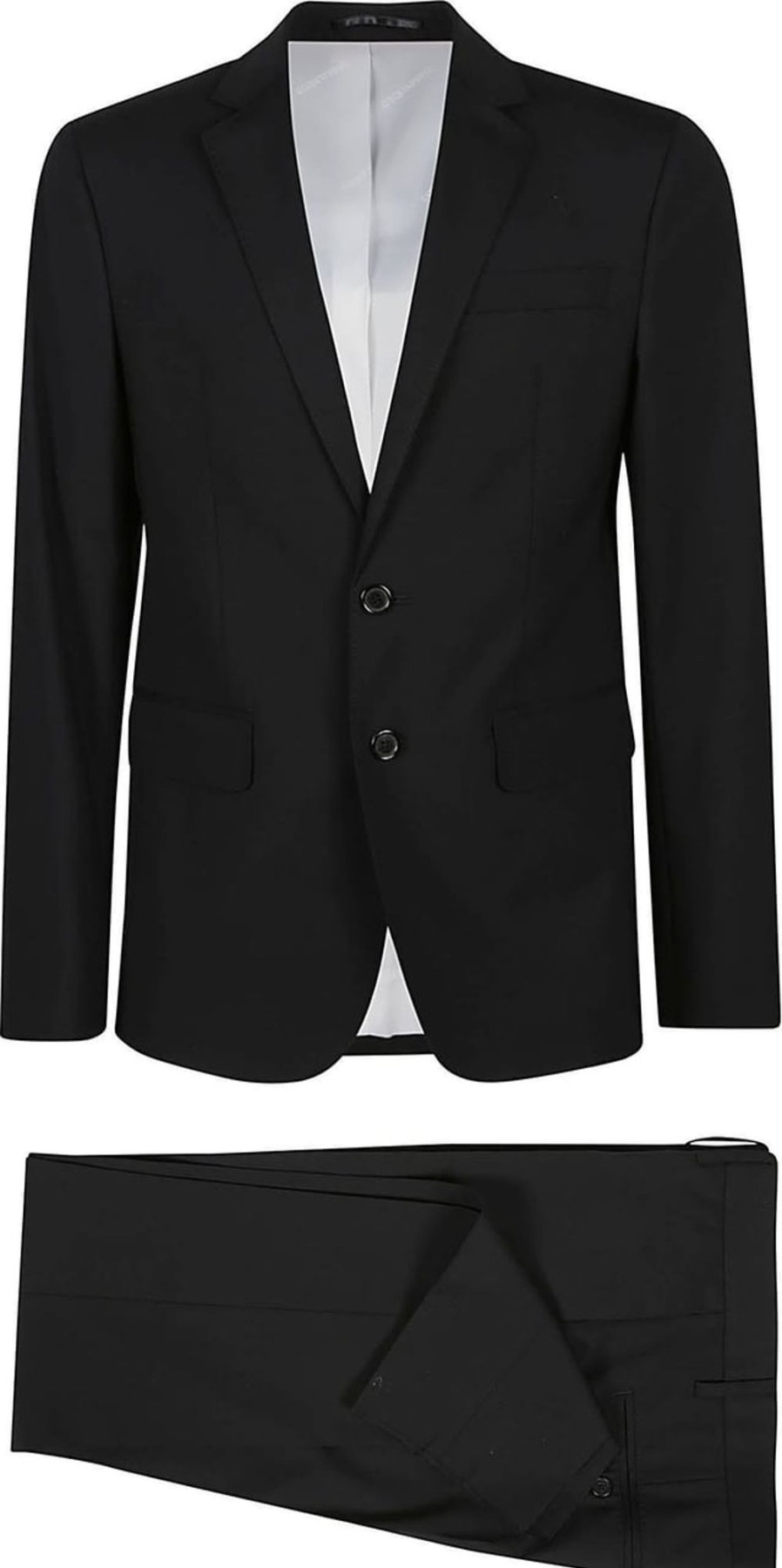 Heren Dsquared2 | Dsquared2 Paris Suit Black Zwart