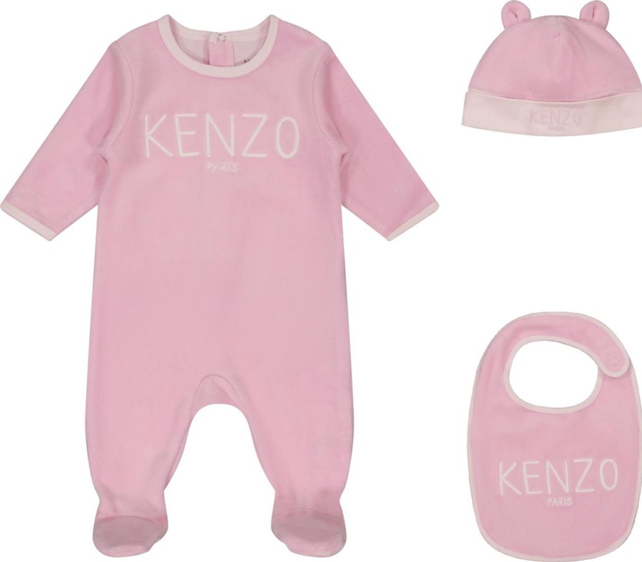 Kids Kenzo Sets | Kenzo Kids Unisex Boxpakje Roze