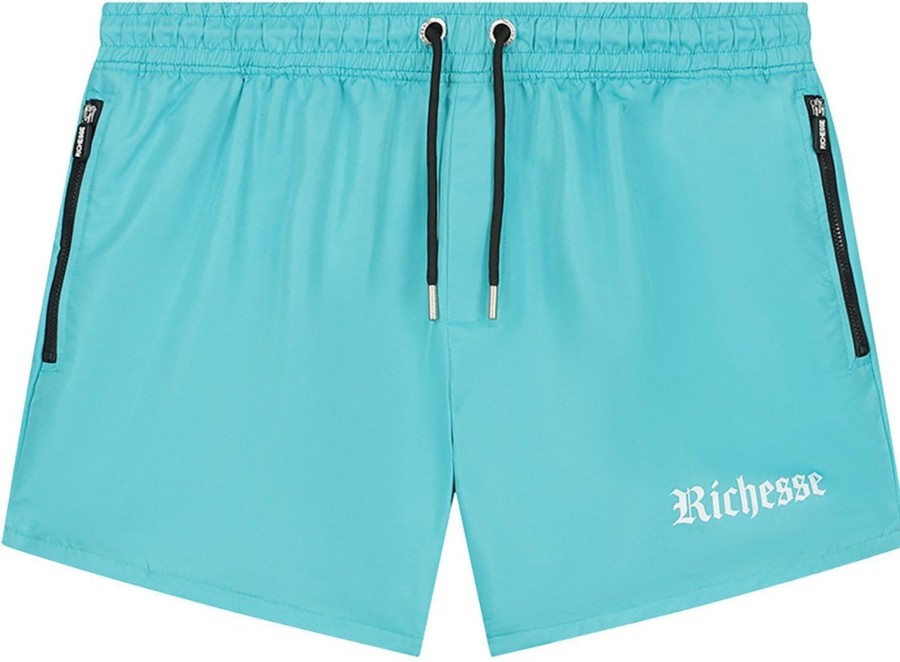 Heren Richesse | Richesse Paradise Blue Zwemshort Blauw