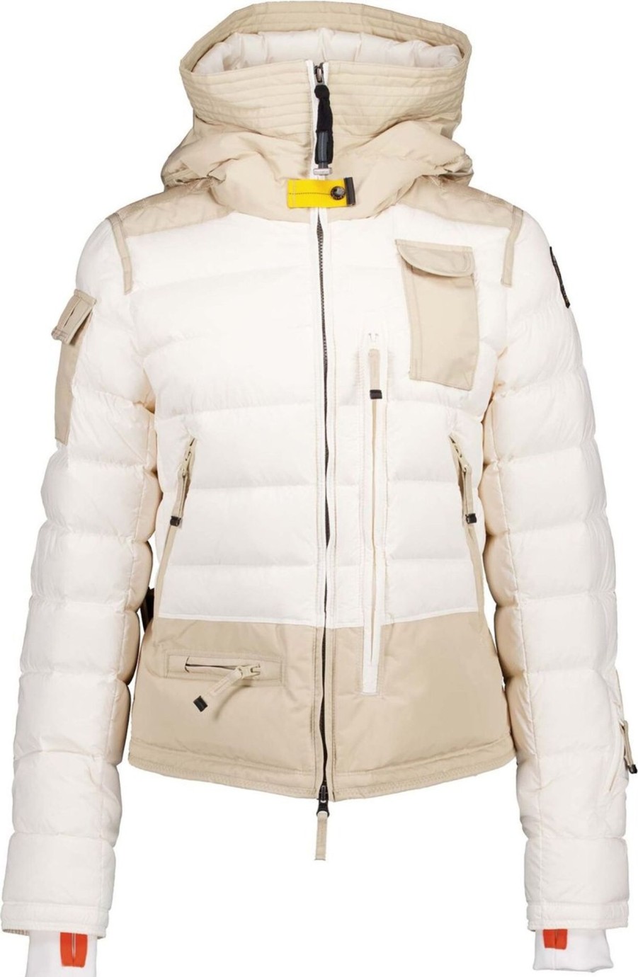 Dames Parajumpers | Parajumpers Skimaster Donsjas Ecru Beige