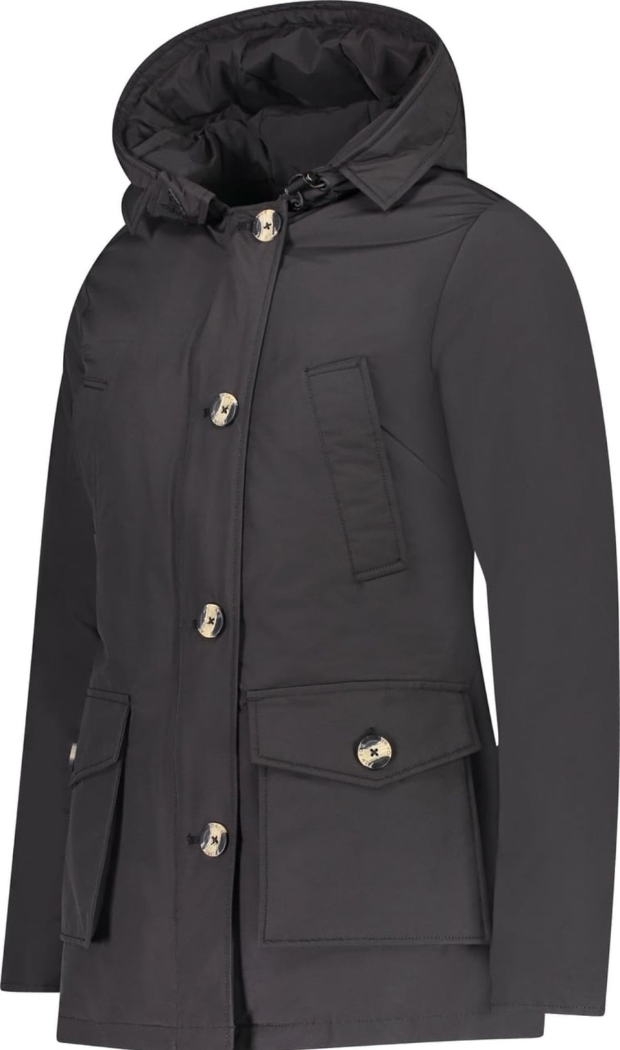 Dames Airforce | Airforce 4 Pocket Parka Zwart