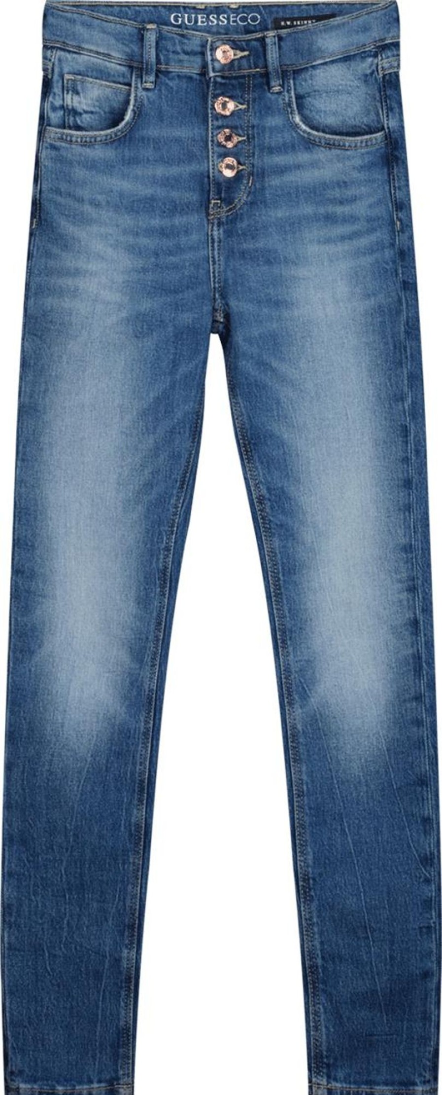 Kids Guess Jeans | Guess Guess Kinder Meisjes Jeans Blauw Blauw