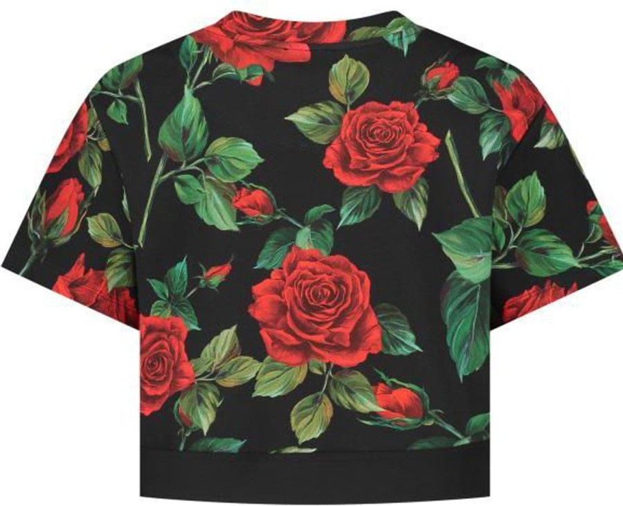 Kids Dolce & Gabbana Tops | Dolce & Gabbana T-Shirt Zwart