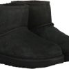 Kids UGG Schoenen | Ugg Kids' Classic Mini Ii Zwart