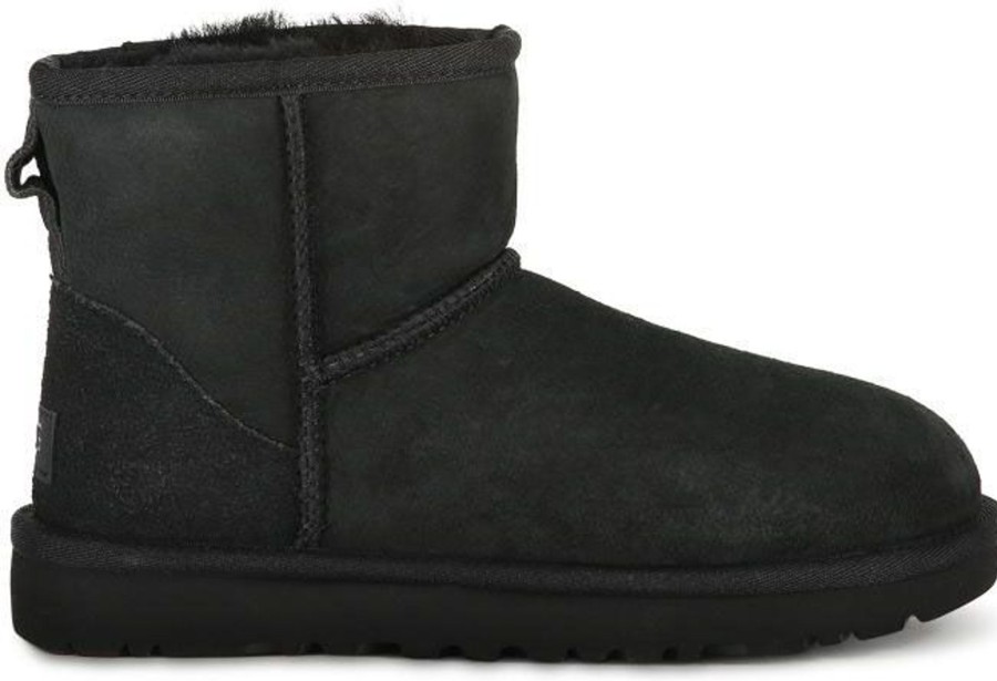 Kids UGG Schoenen | Ugg Kids' Classic Mini Ii Zwart