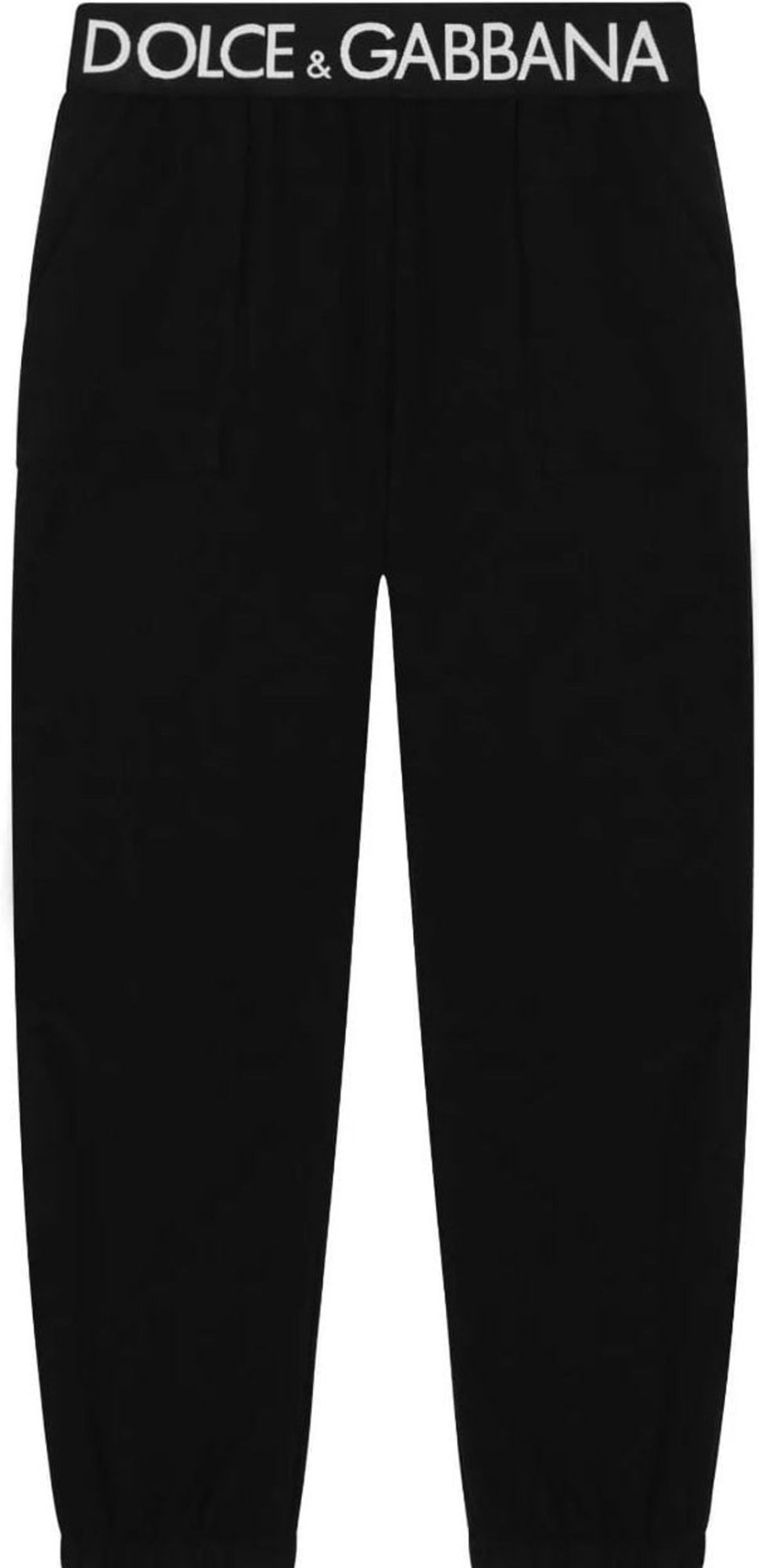 Kids Dolce & Gabbana Broeken | Dolce & Gabbana Pantalone Black Zwart