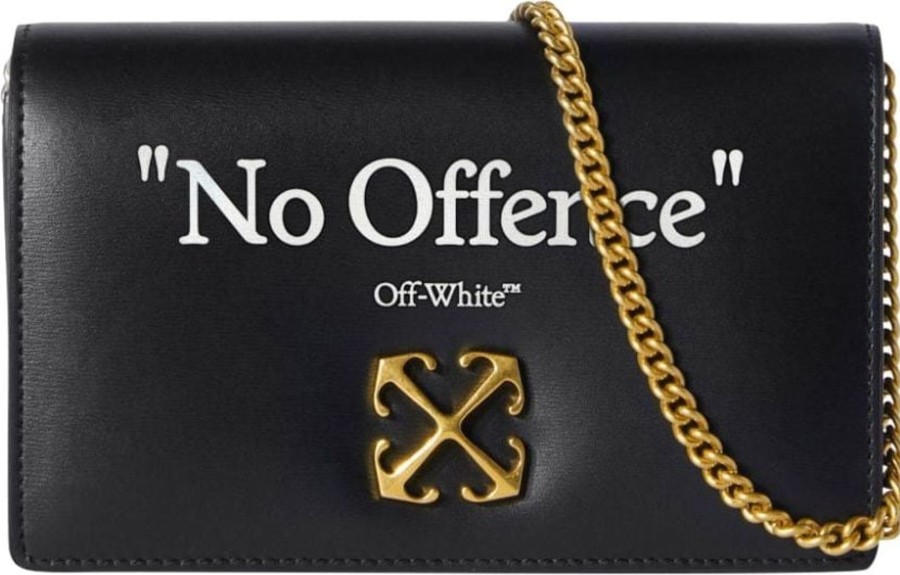 Dames OFF-WHITE | Off-White Off White Bags Black Zwart