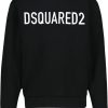 Kids Dsquared2 Truien | Dsquared2 Relax Eco Felpa Sweater Zwart