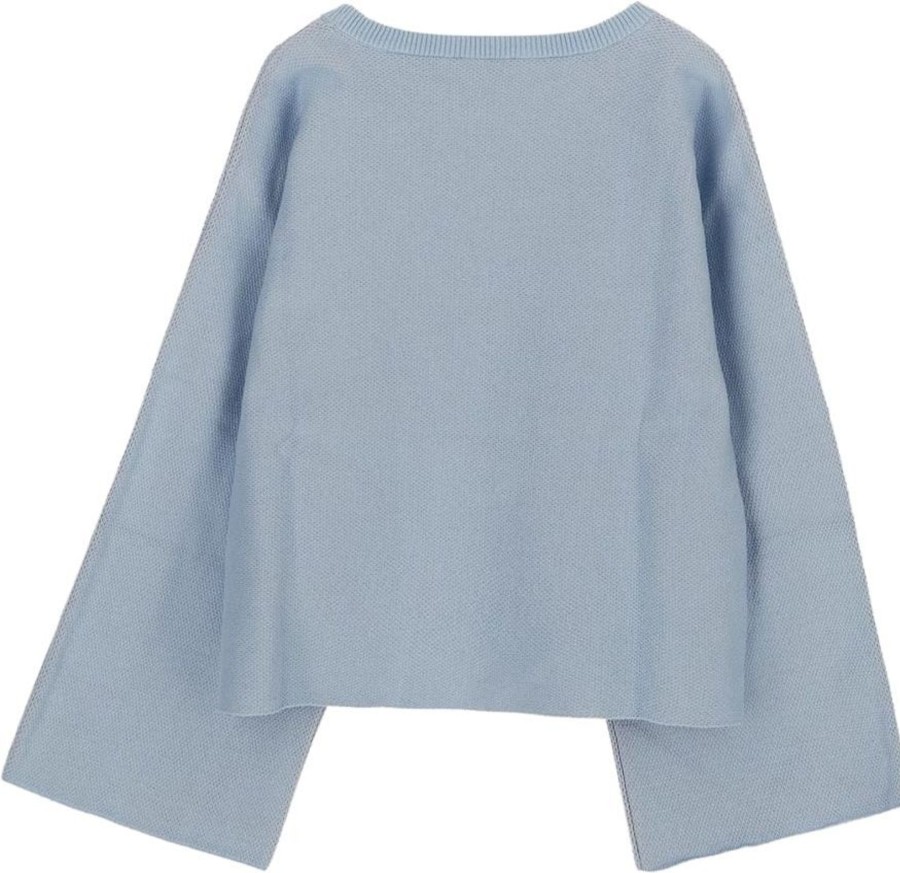 Kids Stella McCartney Truien | Stella Mccartney Cotton Knitwear Blauw