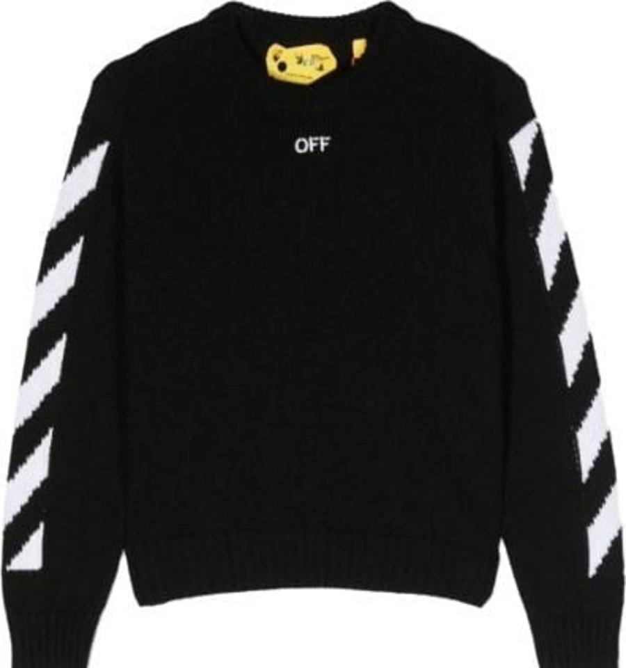 Kids OFF-WHITE Truien | Off-White Sweaters Black Zwart