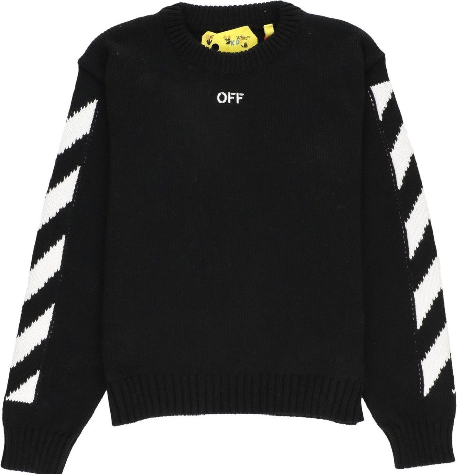 Kids OFF-WHITE Truien | Off-White Sweaters Black Zwart