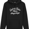 Heren Quotrell | Quotrell Atelier Milano Chain Hoodie | Black/White Zwart