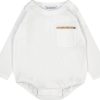 Kids Burberry Rompers | Burberry Burberry Baby Unisex Romper Wit Wit